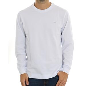 T-SHIRT MANICA LUNGA BIANCO